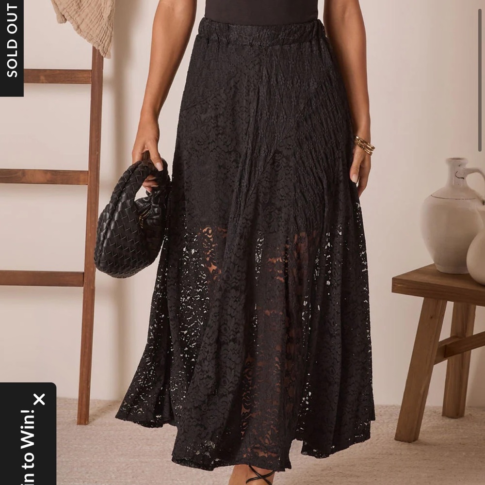VICI lace maxi skirt - Picture 2 of 5